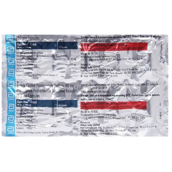 ganaton total capsule 10's